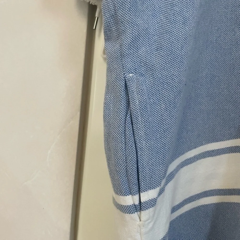 KOZA Melissa Textured Cotton Caftan Tunic Size Large - Picture 9 of 14